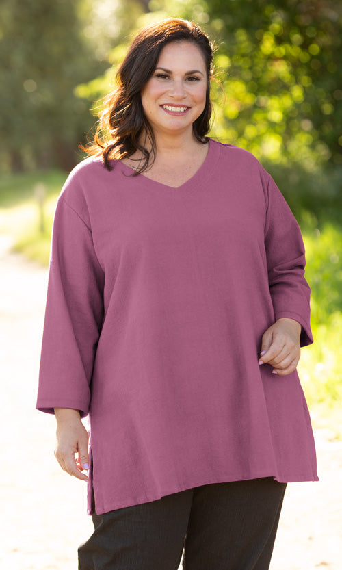 Crinkle Cotton Tunic