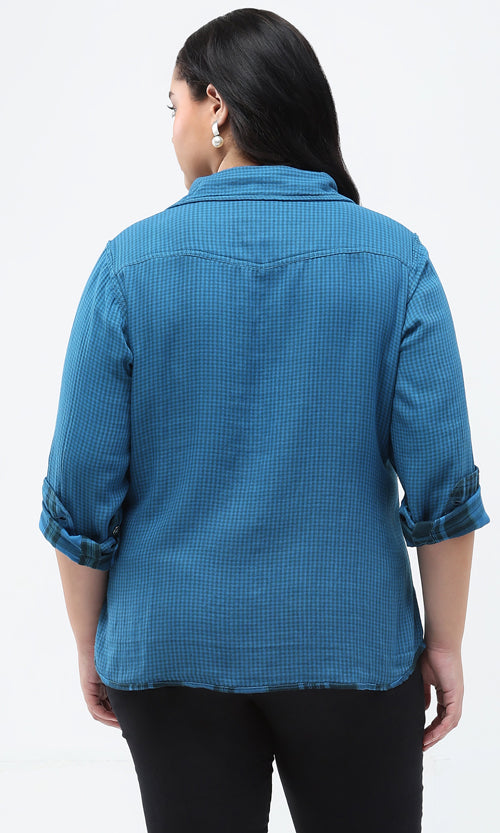 Reversible Plaid Shirt