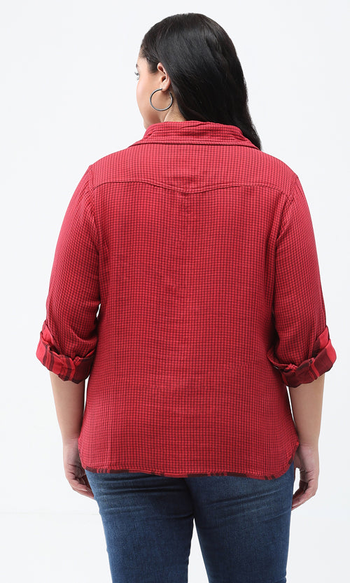 Reversible Plaid Shirt