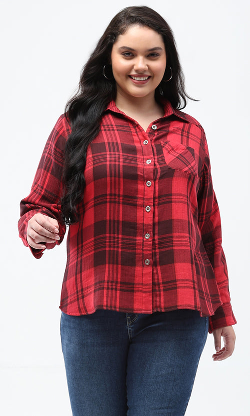 Reversible Plaid Shirt