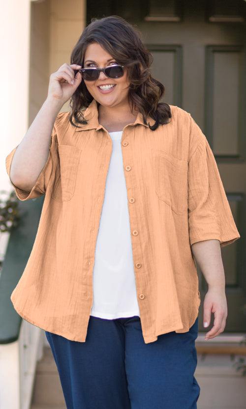Short Sleeve Oversize Shirt