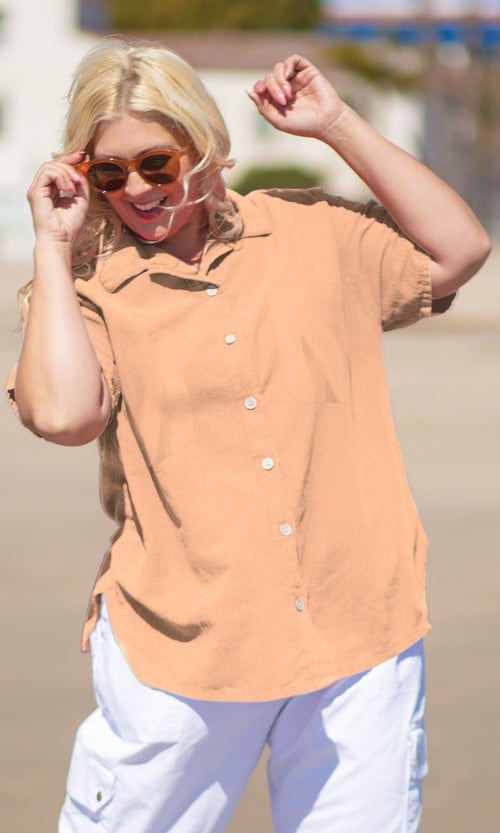 Short Sleeve Oversize Shirt