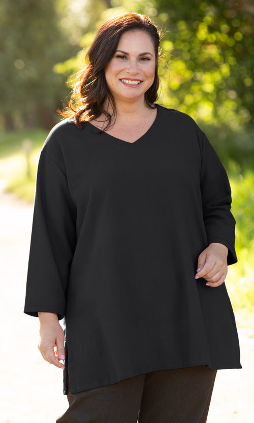 Crinkle Cotton Tunic