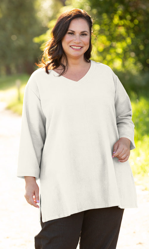 Crinkle Cotton Tunic